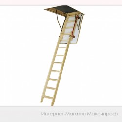 Двухсекционная раздвижная чердачная лестница LDK