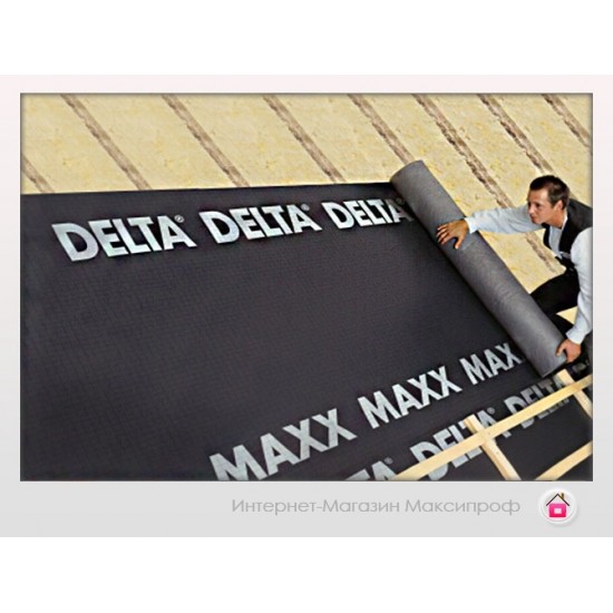 Гидроизоляционная пленка TYVEK Delta-Maxx (1,5х50 м)