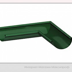 Угол желоба внутренний